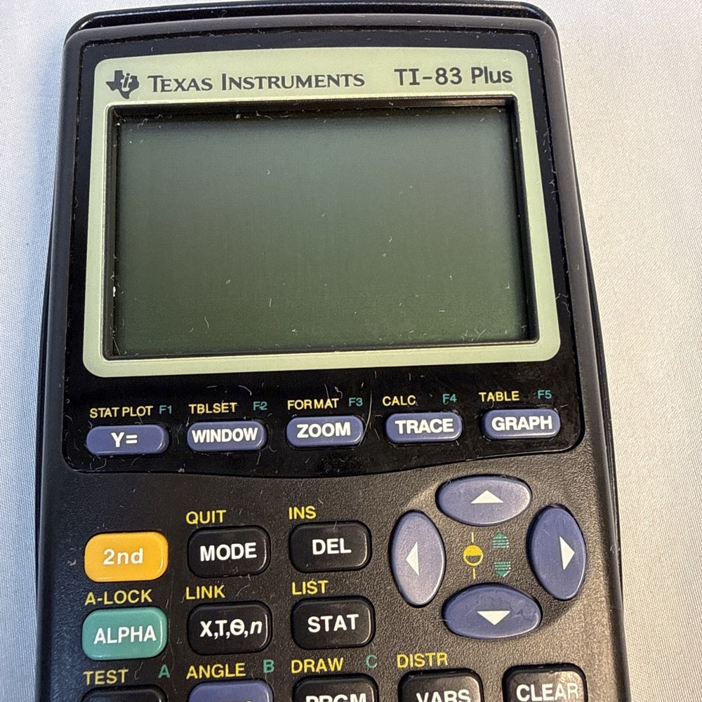 Texas Instruments TI-83 Handheld Graphing Calculator - Picture 2 of 10